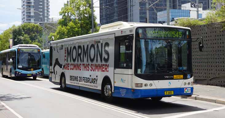 Sydney Buses Volvo B12BLE Volgren CR228L 1651